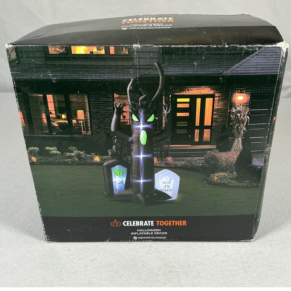Celebrate Together 9 Ft Halloween Haunted Tree Inflatable Lighted Yard Decor